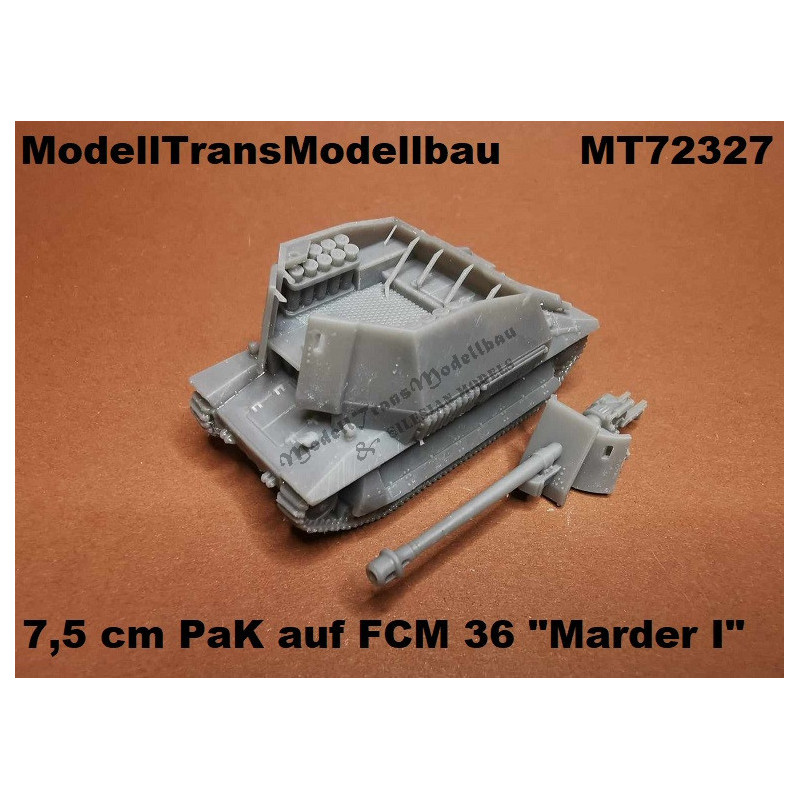 7,5 cm PaK 40 auf Fgst. Pz.Kpfw. FCM(f) - Click Image to Close