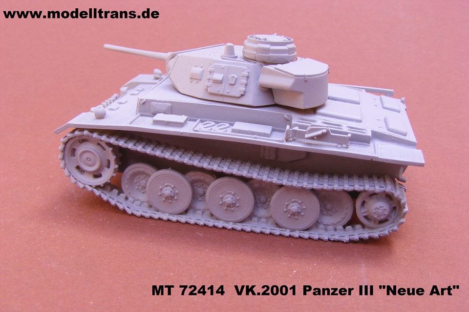 VK.2001 Panzer III "Neue Art" - Click Image to Close