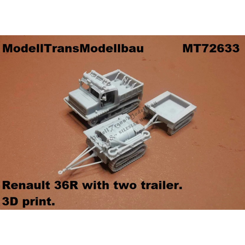 Renault 36R with trailers - Click Image to Close
