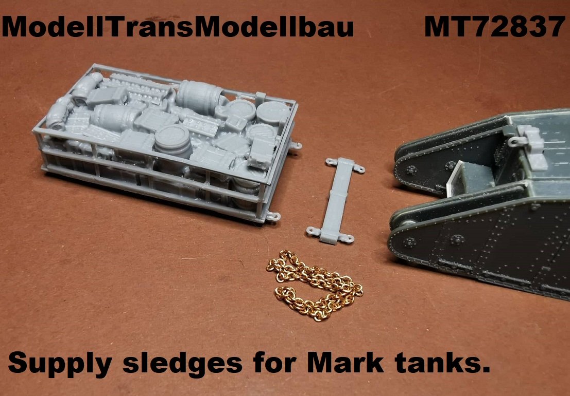 Mark tank supply sledge - Click Image to Close
