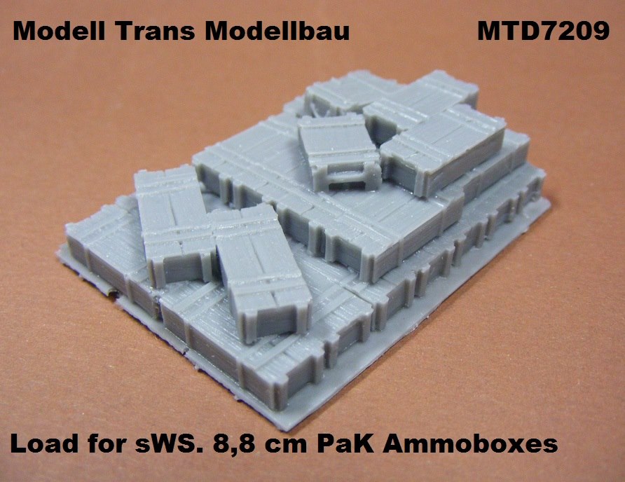 sWS load - 8,8cm PaK ammo boxes - Click Image to Close