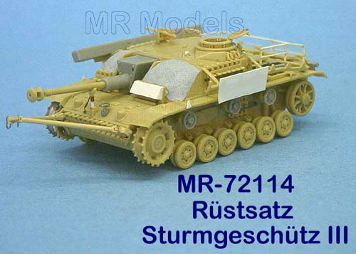 Sturmgeschtz III Late - upgrade & stowage set (REV) - Click Image to Close