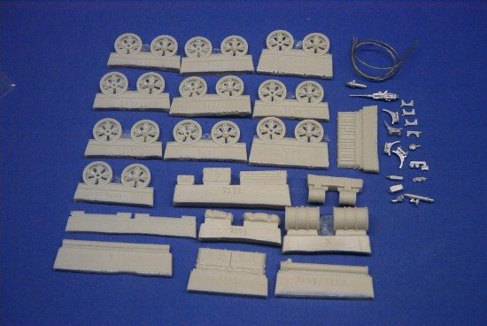Wheels and accessories for T34/85 M1969 - Click Image to Close