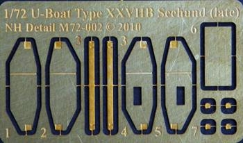 U-Boat Type XXVIIB Seehund Late (ICM) - Click Image to Close