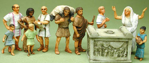 Ancient Civilians - mixed - Click Image to Close