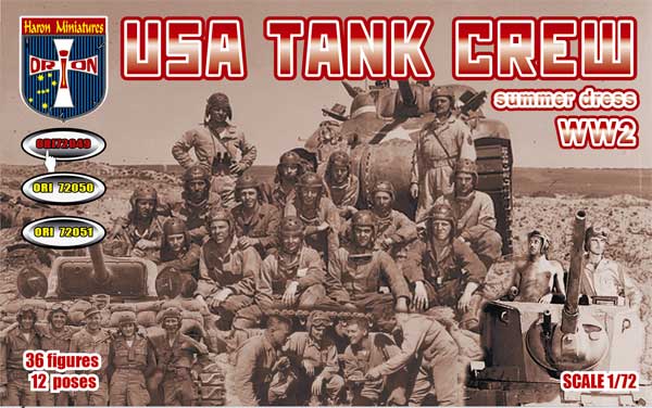 US Tank Crew - summer WW2 - Click Image to Close