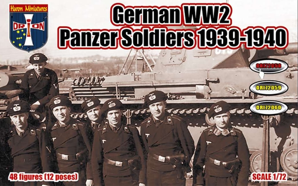 German Panzer Crew,1939-1940