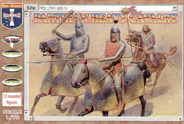 Parthian Heavy Cavalry - Click Image to Close