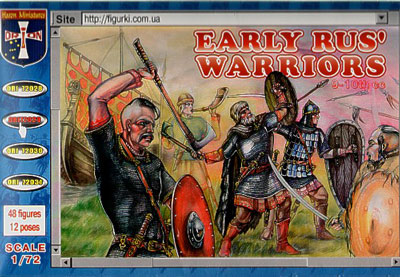 Early Russian Warriors - Click Image to Close