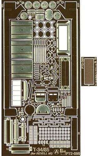 T34/85 for Revell - Click Image to Close