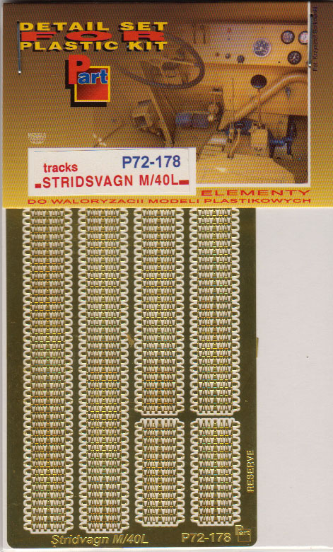 Stridsvagn M/40L tracks
