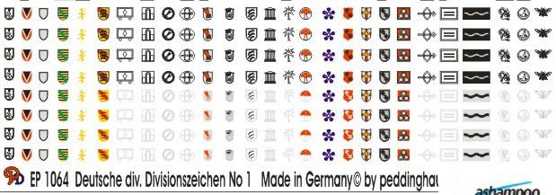 German Divison Signs - various No 1 - Click Image to Close