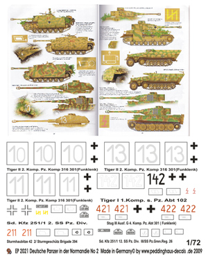 German Panzers in Normandy - set 2 - Click Image to Close