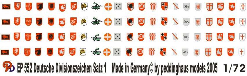 German WW2 Division emblems No.1 - Click Image to Close
