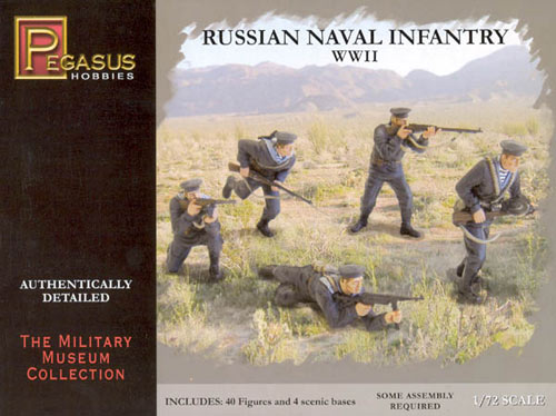 Russian Naval Infantry WW2 - Click Image to Close