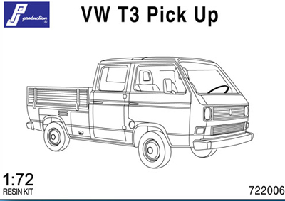 VW T3 Transporter Pick-up - Click Image to Close