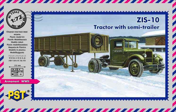 ZIS-10 Tractor with semi-trailer - Click Image to Close