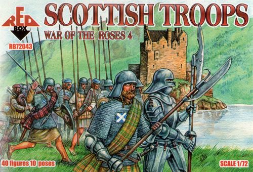 Scottish troops (War of the Roses) - Click Image to Close