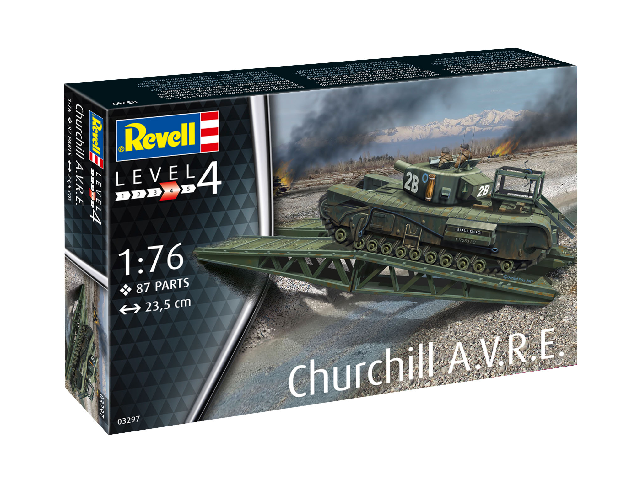 Churchill A.V.R.E. - Click Image to Close