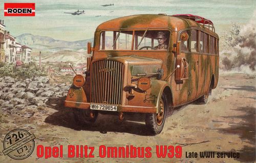 Opel Blitz Omnibus model W39 late - Click Image to Close