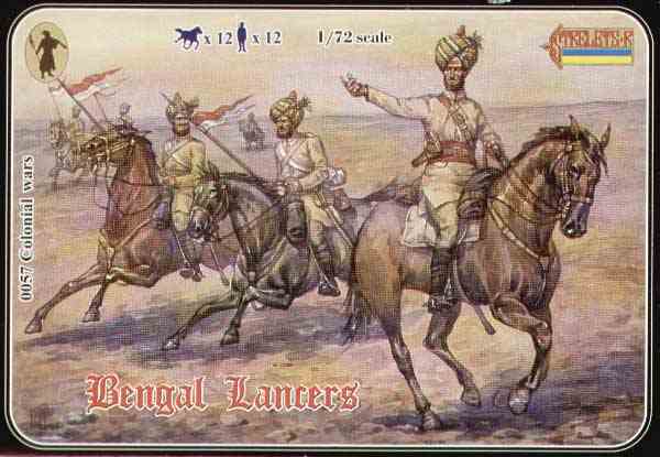 Anglo/Boer War Bengal Lancers - Click Image to Close