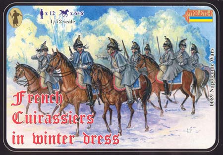 Napoleonic French Cuirassiers in Winter Dress