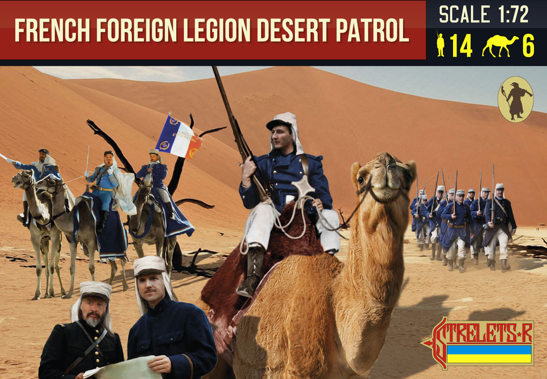 French Foreign Legion Desert Patrol - Click Image to Close