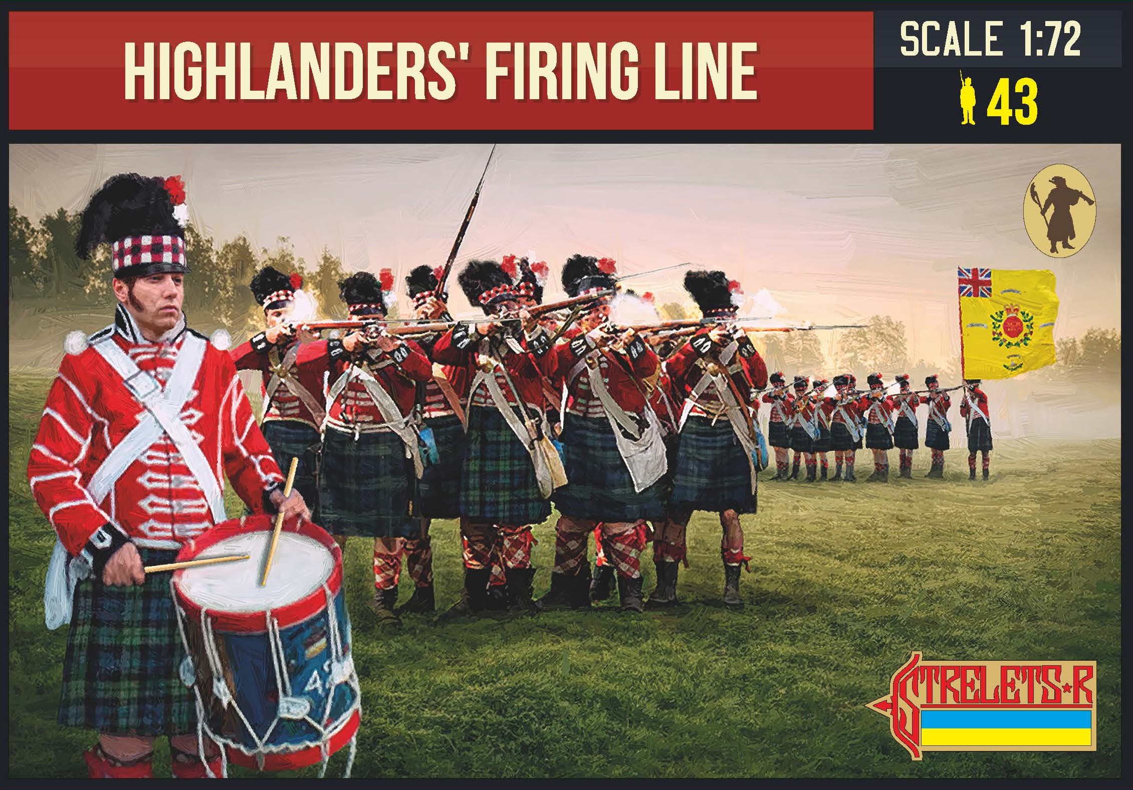 Napoleonic Highlanders Firing Line