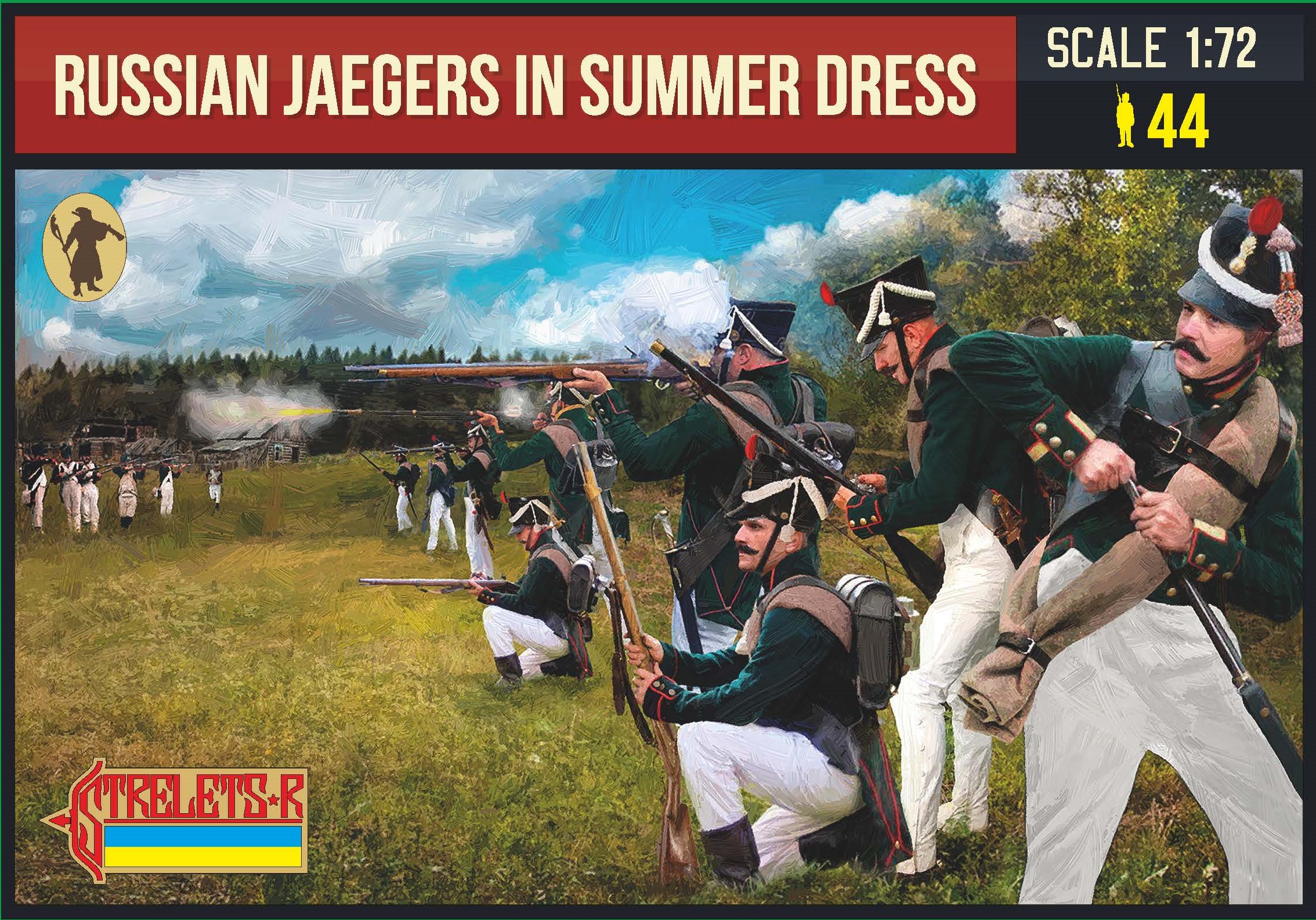 Napoleonic Russian Jaegers in Summer Dress