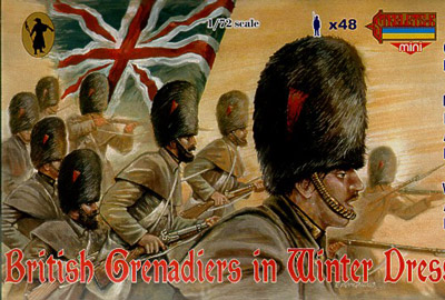 British Grenadiers in Winter Dress - Click Image to Close