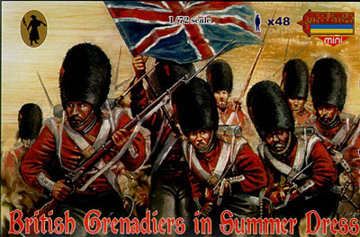 British Grenadiers in Summer Dress - Click Image to Close