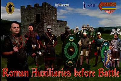 Roman Auxiliaries Before Battle - Click Image to Close