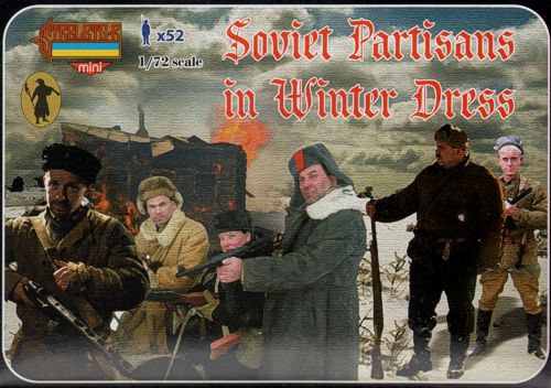 WWII Soviet Partisans in Winter Dress