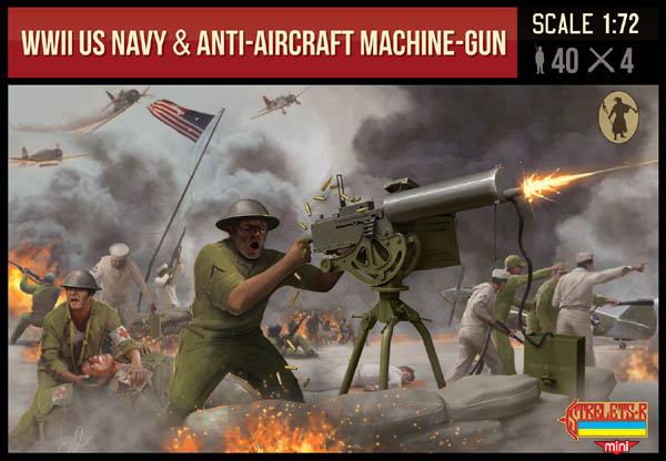 WWII U.S. Navy & Anti-Aircraft Machine gun - Click Image to Close