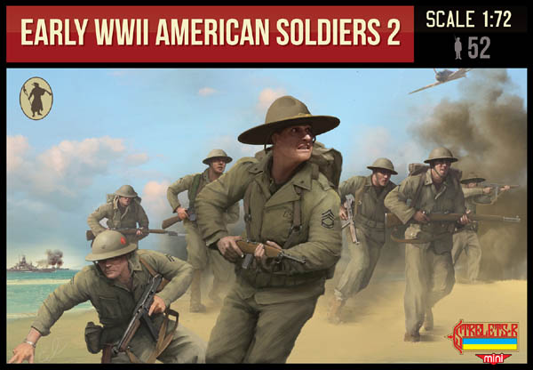 WWII American Infantry - early - set 2 - Click Image to Close