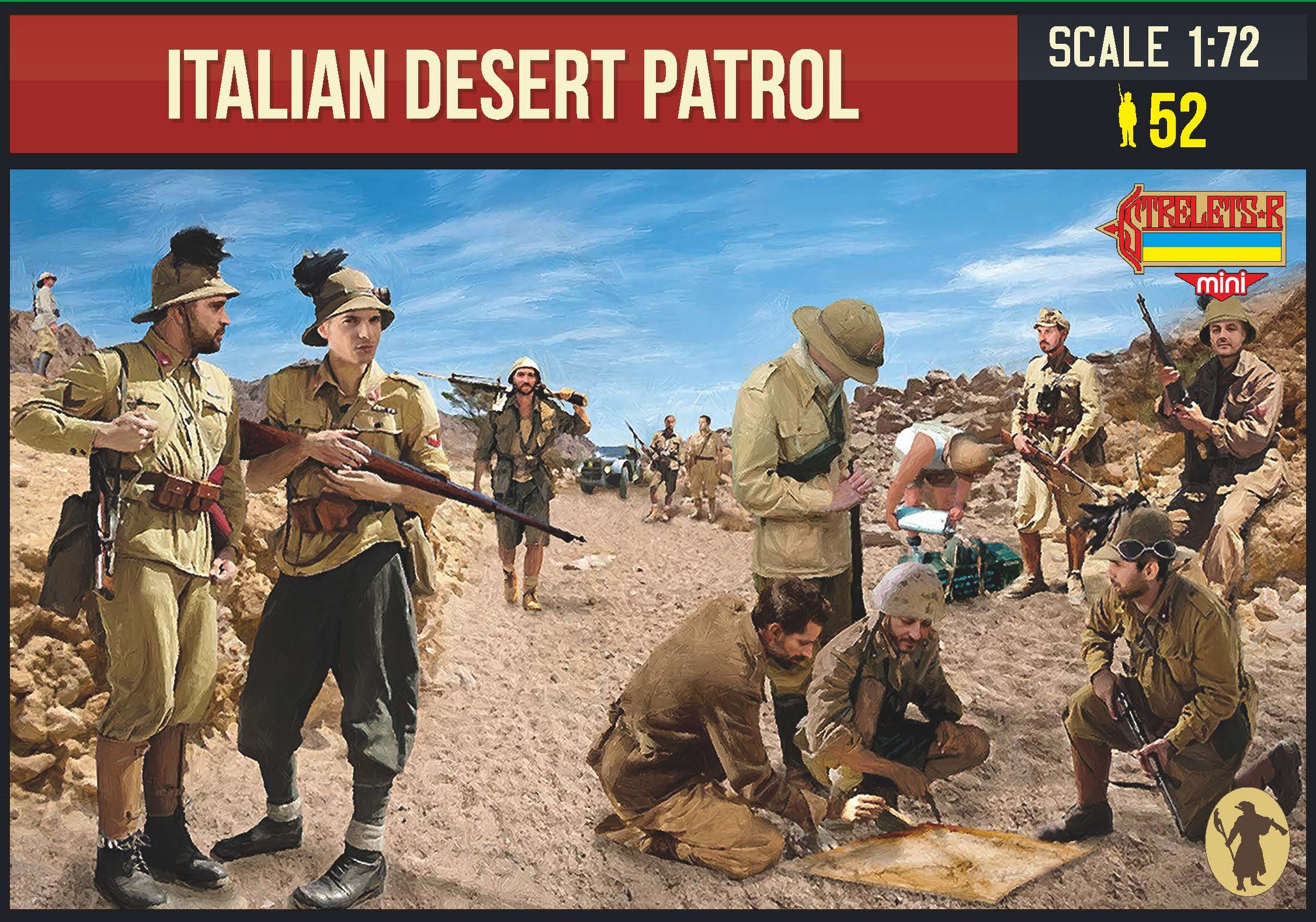 STRELETS 187 Soldatini 1/72 WWII FRENCH FOREIGN LEGION 