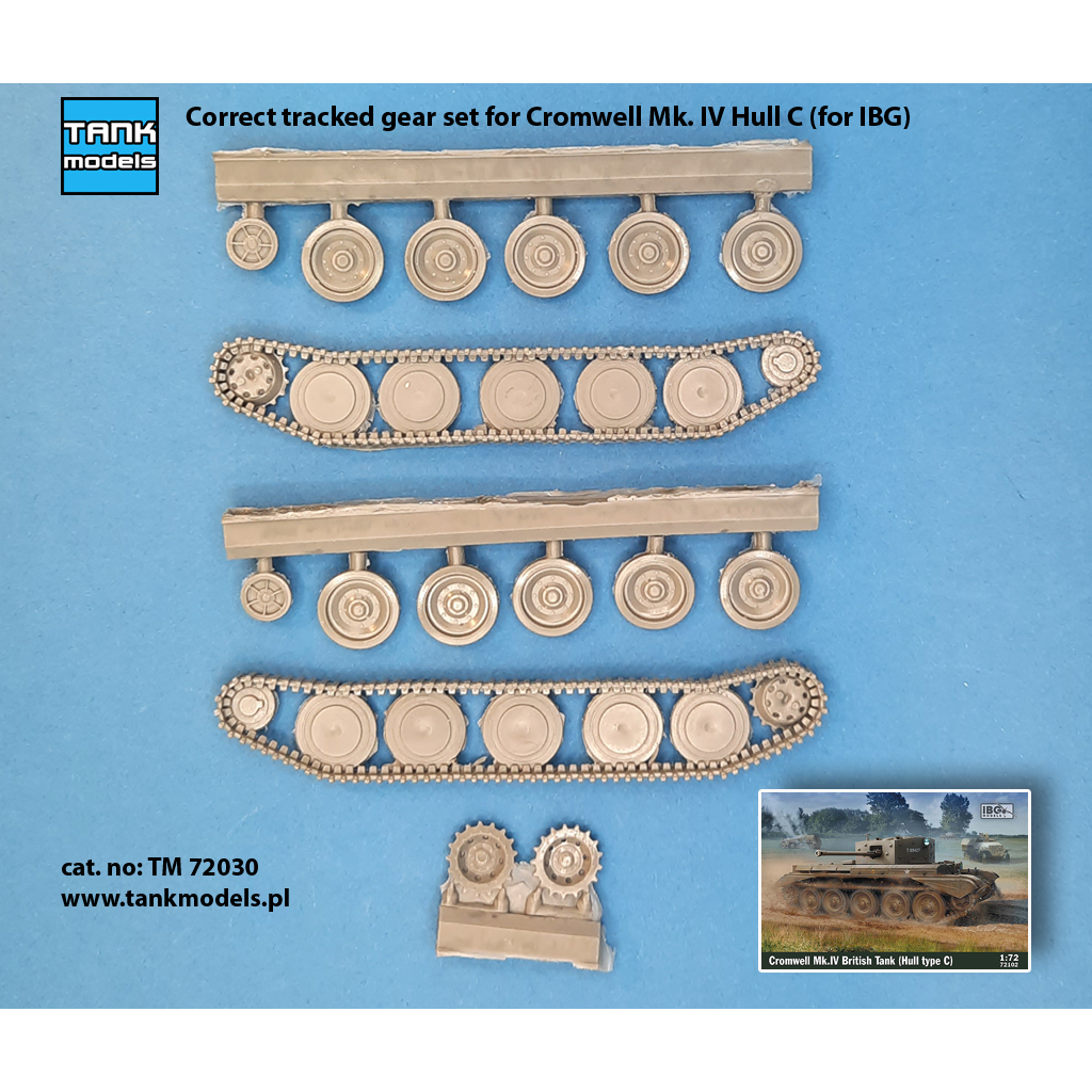 Cromwell Mk.IV Hull C tracked gear (IBG) - Click Image to Close