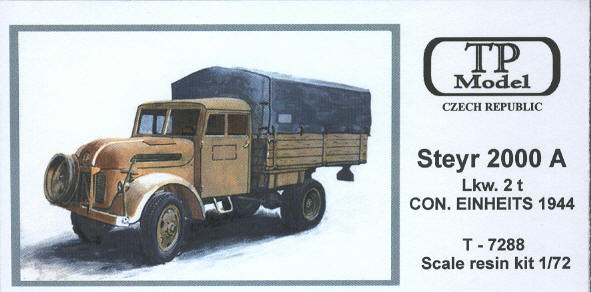 Steyr 2000A Lkw.2t conversion Einheits - Click Image to Close