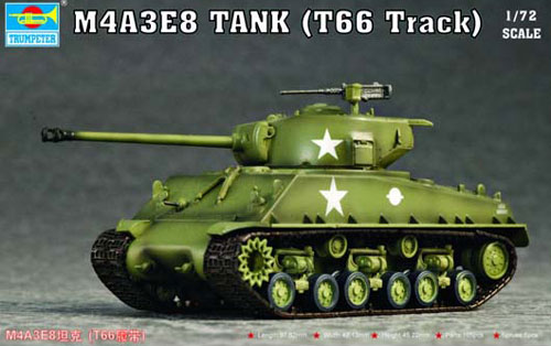 M4A3E8 Sherman Tank (T66 Tracks) - Click Image to Close