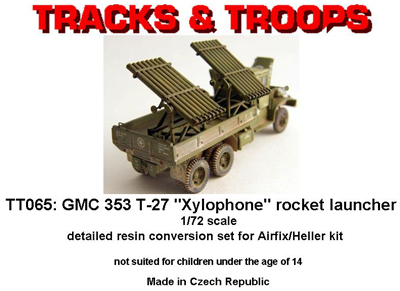 GMC 353 T-27 "Xylophone" rocket launcher (AIR/HELL/ACAD) - Click Image to Close