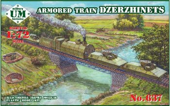 Armored train 'Dzerzhinets' - Click Image to Close