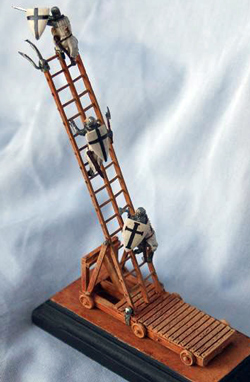 Heavy Siege ladder with crew