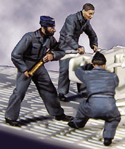 U-Boat Crew Set #2 (Main Gun Crew, 4 Figures) - Click Image to Close