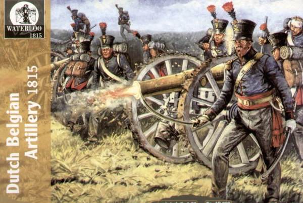Dutch/Belgian artillery 1815 - Click Image to Close