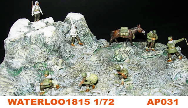 Waterloo 1815 1/72 WWII US Mountain Troops # AP031 