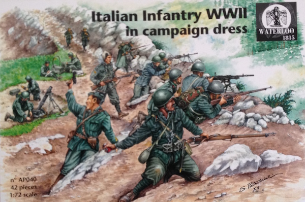 Italian Infantry in campaign dress WWII