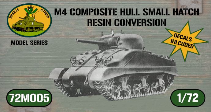 Sherman M4 Composite small hatch hull (HEL)