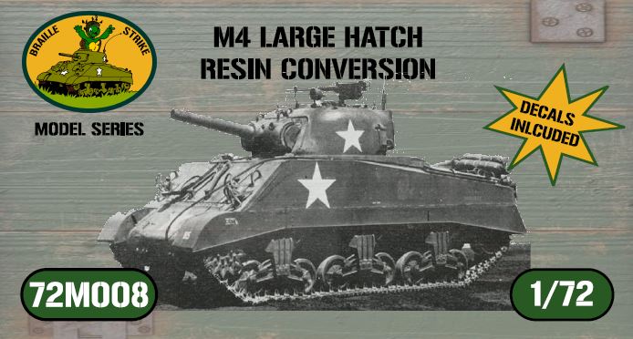Sherman M4 large hatch hull (HEL)