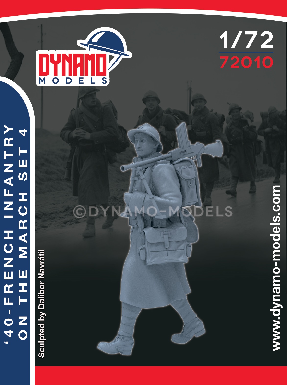 French Infantry Marching - France 1940 - set 4