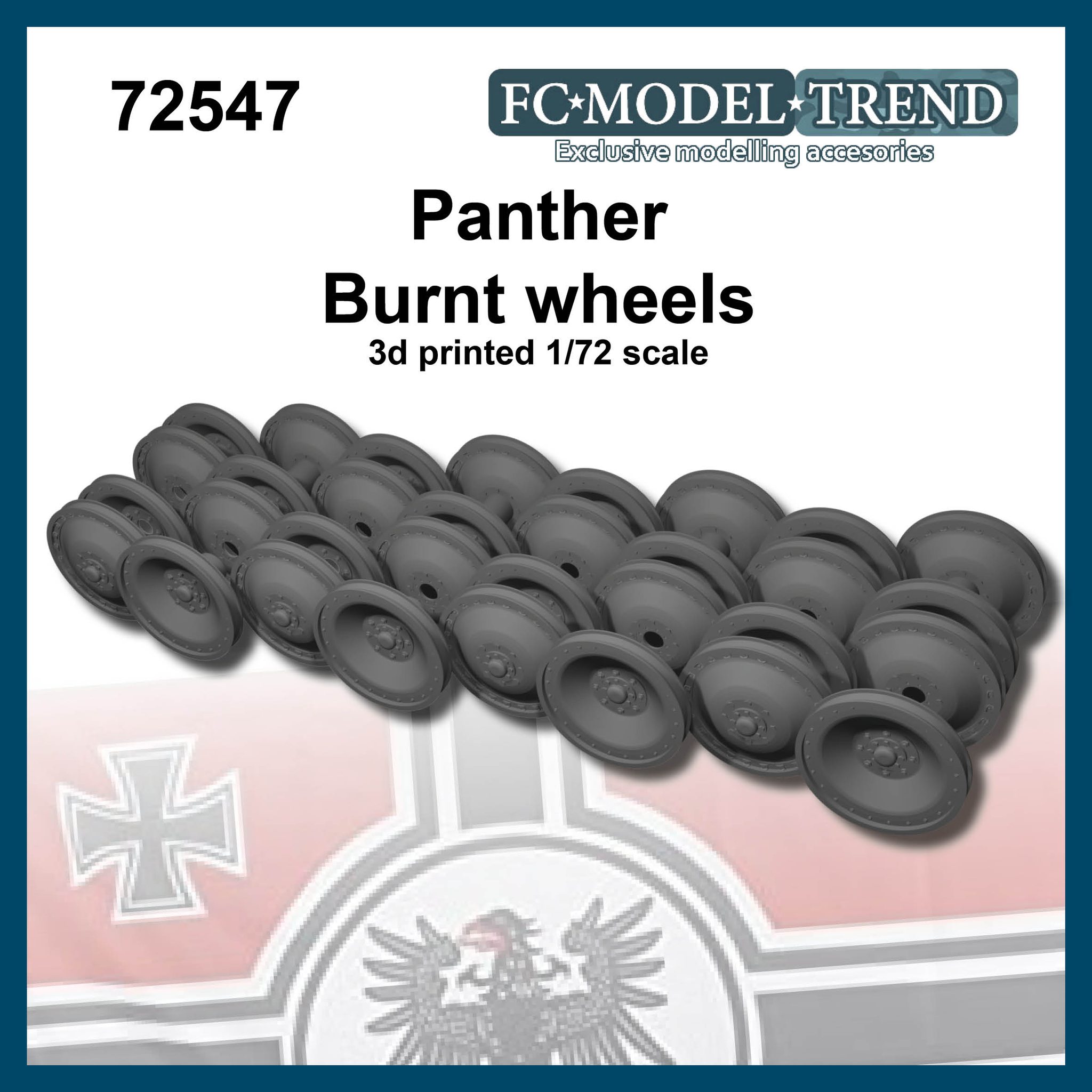 Pz.Kpfw.V Panther - burnt wheels